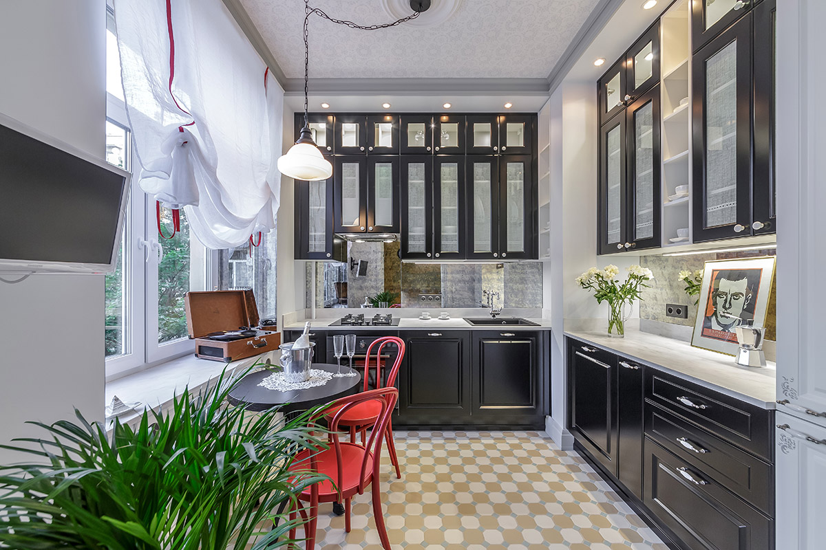 TV project. "Housing problem". Intermission in the kitchen