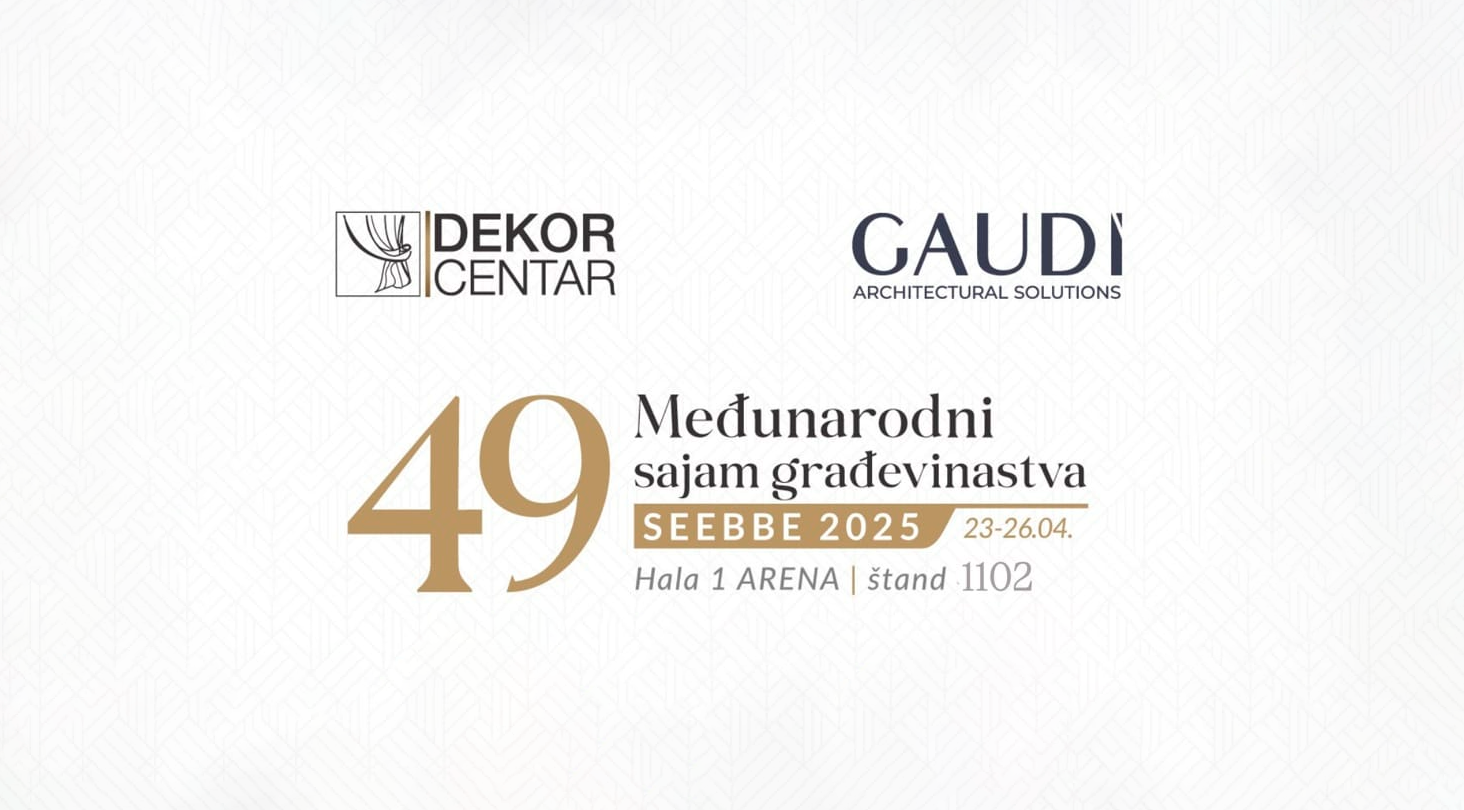 GAUDI at the 49th International Building Trade Fair SEEBBE at the Belgrade Fair